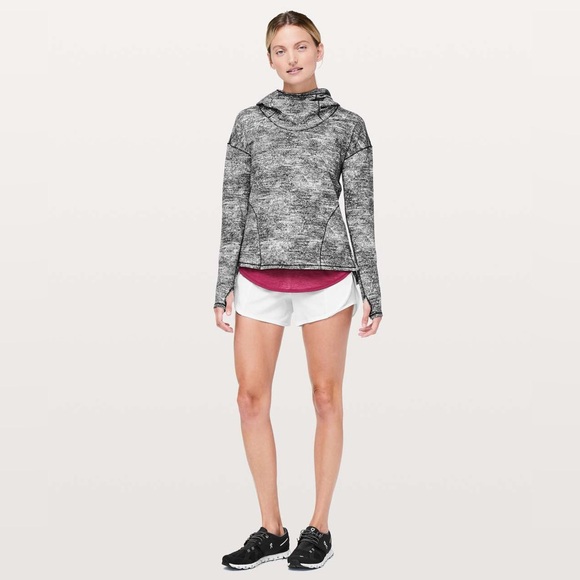 Lululemon forever endeavour long sleeve black and white size 8 like new - Picture 13 of 14